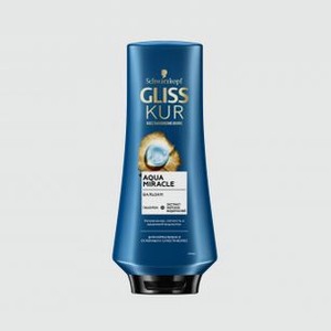 Бальзам для волос GLISS KUR Hair Balsam Aqua Miracle 360 мл
