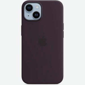 Чехол (клип-кейс) Apple Silicone Case with MagSafe A2910, для Apple iPhone 14, баклажановый [mpt03zm/a]
