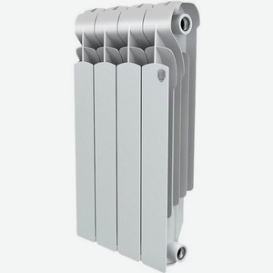 Радиатор алюминиевый ROYAL THERMO Indigo 2.0 НС-1295090, 500мм х 4 секций, боковое