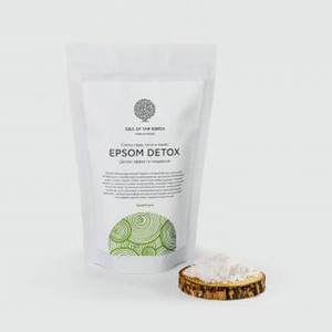 Антицеллюлитная соль с содой и маслами SALT OF THE EARTH Epsom Detox 1000 гр
