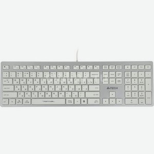 Клавиатура A4TECH Fstyler FX50, USB, белый [fx50 white]