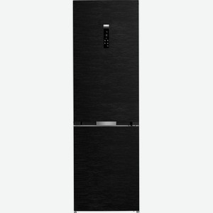 Холодильник двухкамерный GRUNDIG GKPN66930LBW Total No Frost, инверторный черный сапфир/серый