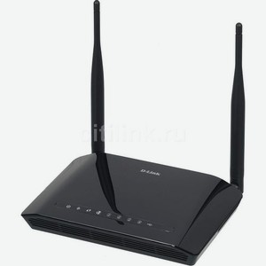 Wi-Fi роутер D-Link DIR-620S/A1, N300, черный
