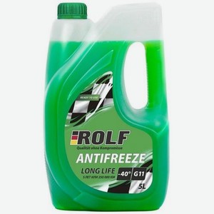 Антифриз Rolf G11 G11 зеленый 4.65л 5кг (70014)