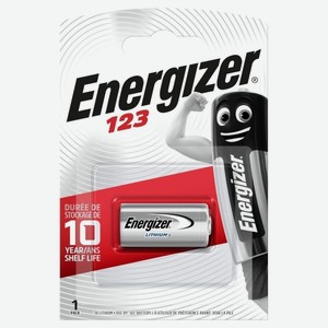 Батарея Energizer 123 Lithium 1 шт