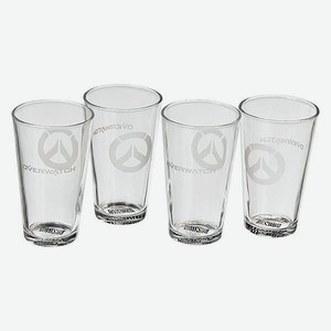 Сувенир Blizzard Стакан 4шт. Overwatch Pint Glasses