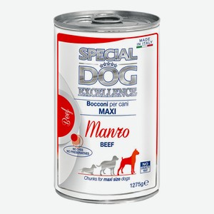 Влажный корм для собак Special Dog Excellence Chunkies для крупных пород говядина 1,275 кг