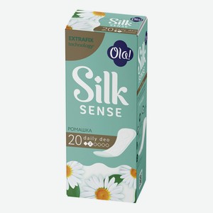 Прокладки ежедневные Ola! Silk Sense ромашка 20 шт