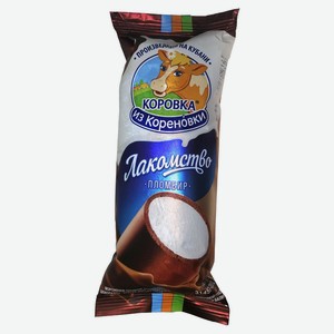 Мороженое «Коровка из Кореновки» пломбир ванильный в шоколаде 15% БЗМЖ, 90 г
