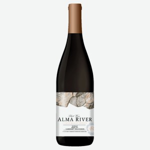 Вино Alma River красное полусладкое Россия, 0,75 л