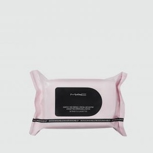Салфетки для снятия макияжа MAC Gently Off Wipes + Miccelar Water Biodegradable 30 шт