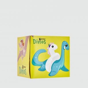 Бумажные салфетки WORLD CART Динозавры, Желтый 56 шт