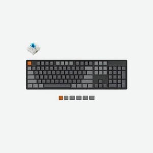 Клавиатура Keychron K10, Full size, алюм.корпус, RGB подсветка, Blue Switch (K10-J2)