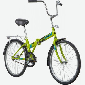 Велосипед складной Novatrack TG-24 Classic 1.1 цвет: зелёный, 24  