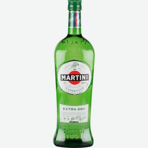 Вермут Martini Extra Dry 18 % алк., Италия, 1 л