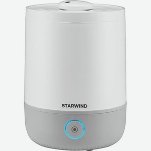 Увлажнитель воздуха ультразвуковой StarWind SHC1523, Верхний залив воды, 4.5л, белый/серый