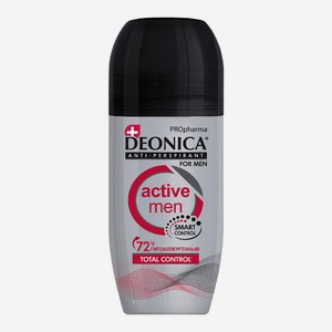 Дезодорант мужской Deonica For Men PROpharma Active men, ролик, 50 мл