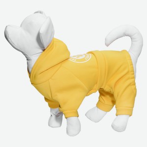 Yami-Yami одежда костюм для собаки с капюшоном, жёлтый (XL)