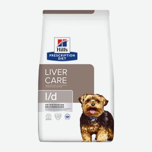 Hill s Prescription Diet сухой диетический корм для собак l/d при заболеваниях печени (10 кг)