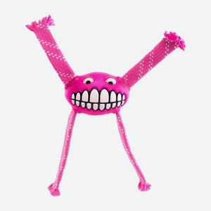 Rogz игрушка с принтом зубы и пищалкой FLOSSY GRINZ, розовый (M)