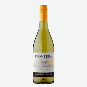 Вино Frontera Chardonnay белое сухое, 0.75л Чили