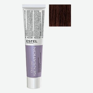 Безаммиачная крем-краска для волос De Luxe Sensation 60мл: 5/4 Светлый шатен медный