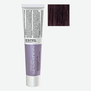 Безаммиачная крем-краска для волос De Luxe Sensation 60мл: 5/76 Светлый шатен коричнево-фиолетовый