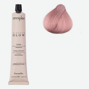 Беззамиачная крем-краска для волос Omniplex Blossom Glow Toner 100мл: Розовый
