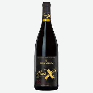 Вино ALMA X Мерло/Каберне Совиньон крас сух 0,75л (Крым):6