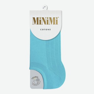 Носки женские Minimi cotone 1101 носки хлопок - Acqua, Без дизайна, 35-38