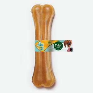 Лакомство для собак Triol Dental косточка жевательная, 16 см