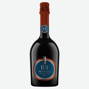 Игристое вино Tete de Cheval белое брют Россия, 0,75 л