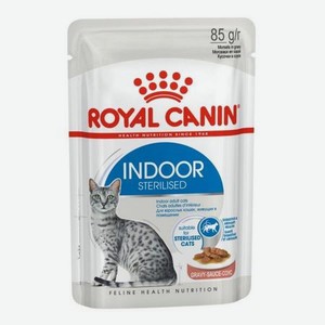 Корм для кошек ROYAL CANIN Indoor Sterilised соус 85г