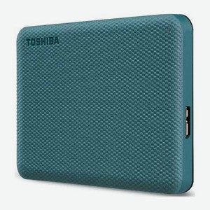 Внешний диск HDD Toshiba Canvio Advance HDTCA20EG3AA, 2ТБ, зеленый