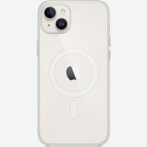 Чехол (клип-кейс) Apple Clear Case with MagSafe, для Apple iPhone 14 Plus, прозрачный [mpu43fe/a]