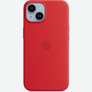 Чехол (клип-кейс) Apple Silicone Case with MagSafe, для Apple iPhone 14, красный [mprw3fe/a]