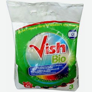 СМС VISH Bio для цветных и белых тканей 3 кг