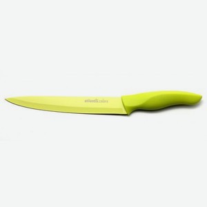 Нож для нарезки 20см зеленый Atlantis