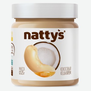 Паста Nattys Whitey кешью-кокосовая с медом, 525г Россия
