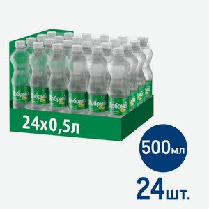 Напиток Добрый Лимон-лайм газированный, 500мл x 24 шт Россия