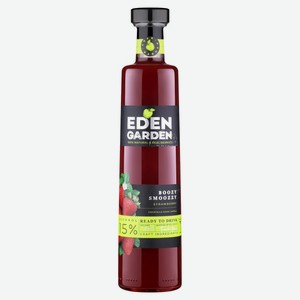 Напиток десертный Eden Garden клубника, 0.5л Казахстан