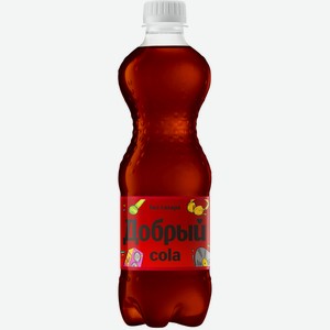Напиток Добрый Cola без сахара газированный, 500мл Россия