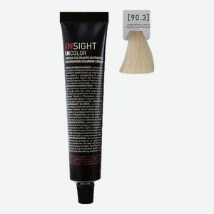Крем-краска для волос с фитокератином Incolor Crema Colorante 100мл: 90.3 Суперосветляющий песочный блондин