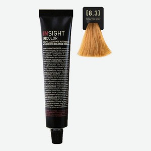 Крем-краска для волос с фитокератином Incolor Crema Colorante 100мл: 8.3 Золотистый светлый блондин