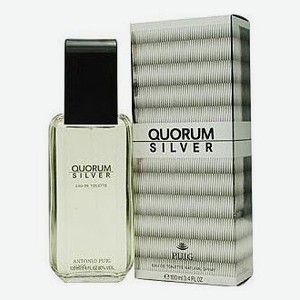 Quorum Silver: туалетная вода 100мл