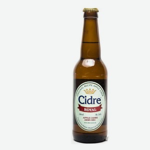 Сидр Cidre Royal Apple Demi-Sec 5%, 330 мл