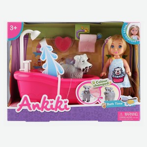 Игрушка Кукла в ванной