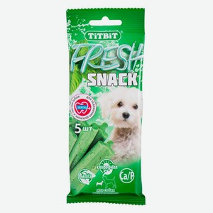 Лакомство для собак TiTBiT Fresh Snack для мелких пород, 5 шт