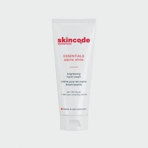Осветляющий крем для рук SKINCODE Alpine White Brightening Hand Cream 75 мл