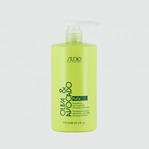 Маска для волос с маслами Авокадо и Оливы KAPOUS Studio Professional 750 мл